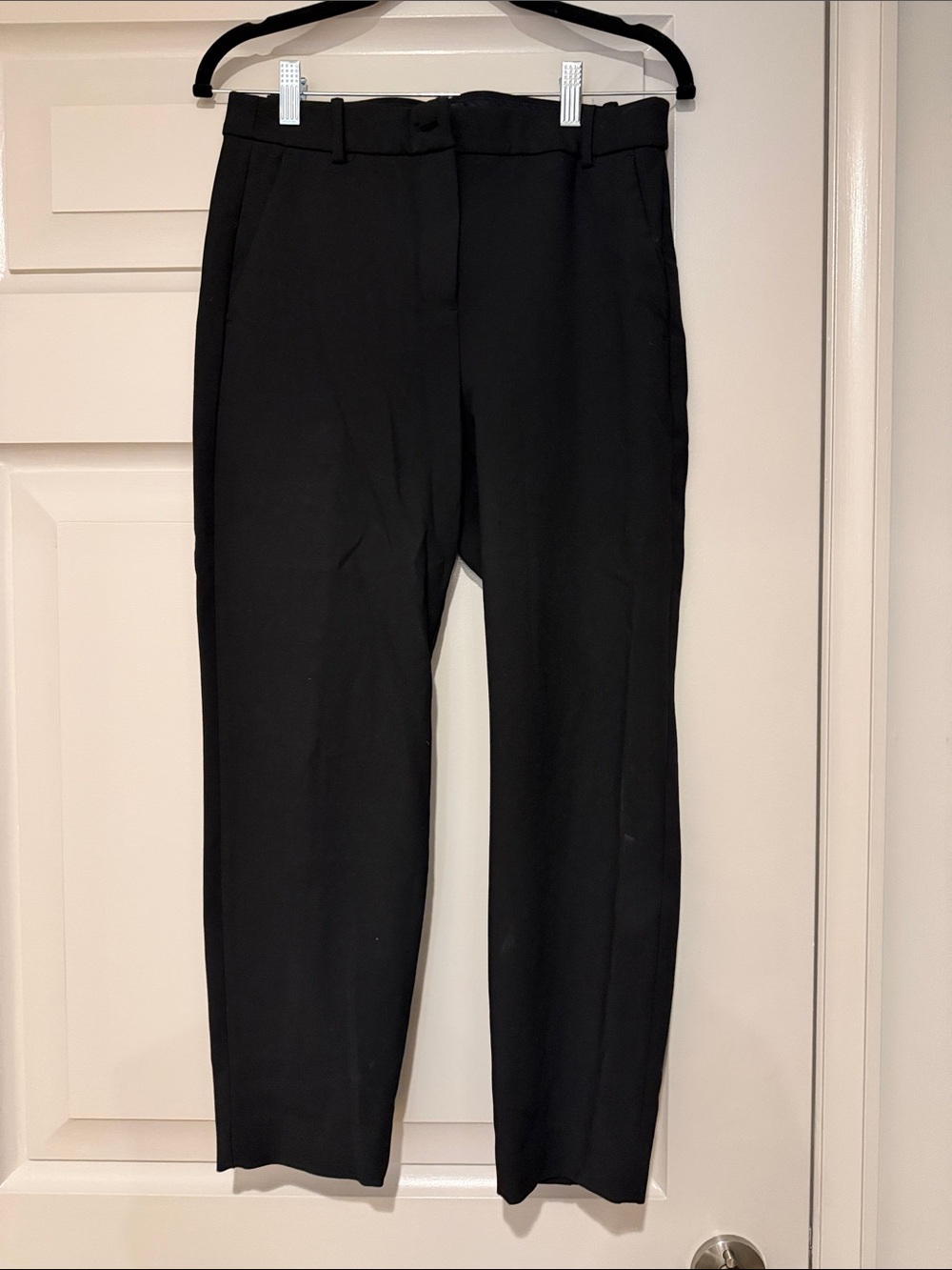 J. Crew Black Women's Tailored Straight-Leg Pants